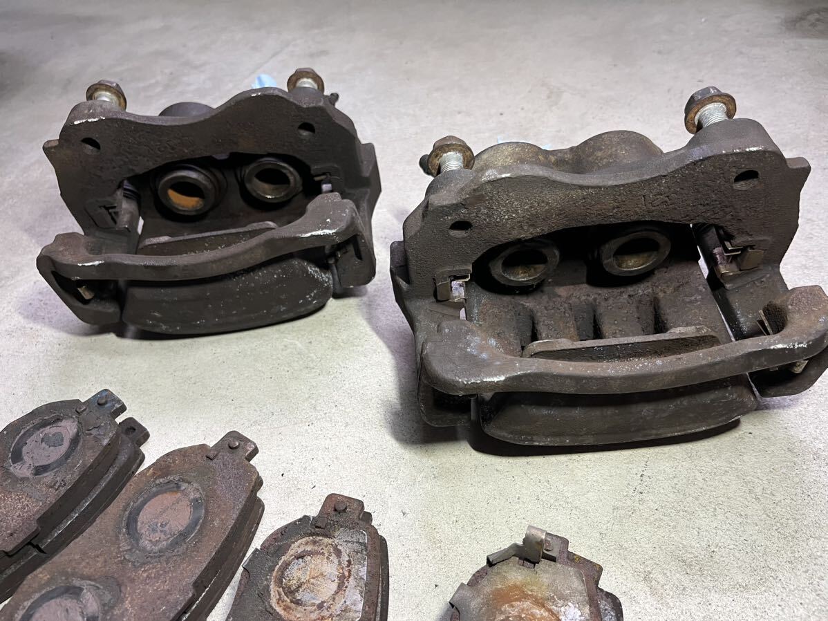 *JZX100 Tourer V original front brake calipers left right set actual work car remove long-term keeping goods overhaul assumption part removing . preliminary .! *