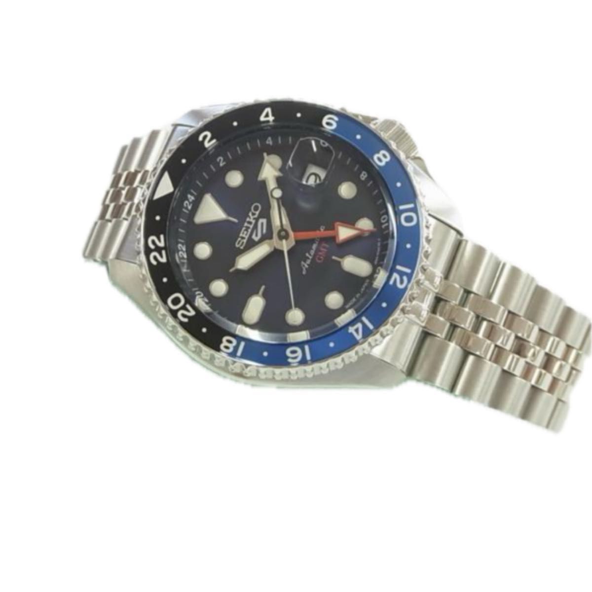 『新品未使用』説明文必見！GMT SBSC003 skx スポーツセイコー5 自動巻き ジュビリーブレス SEIKO 腕時計