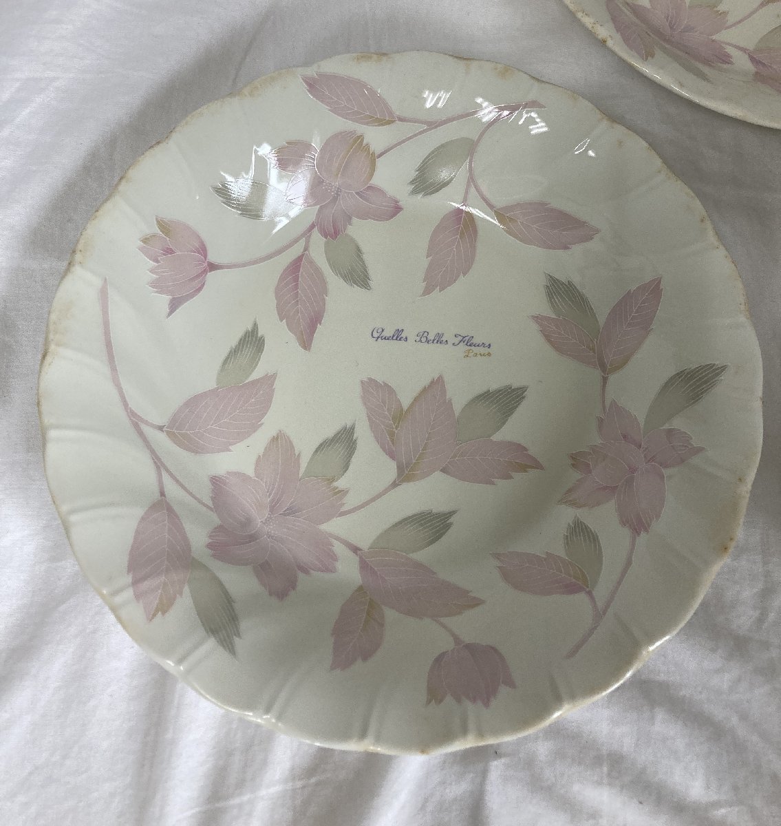 ☆ファインチャイナ Fine China カレーセット グレース 陶器 3枚セット◆インド人もびっくり991円_画像6