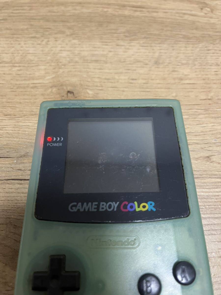 NintendoGAMEBOY COLOR アイスブルー 動作確認済み_画像2