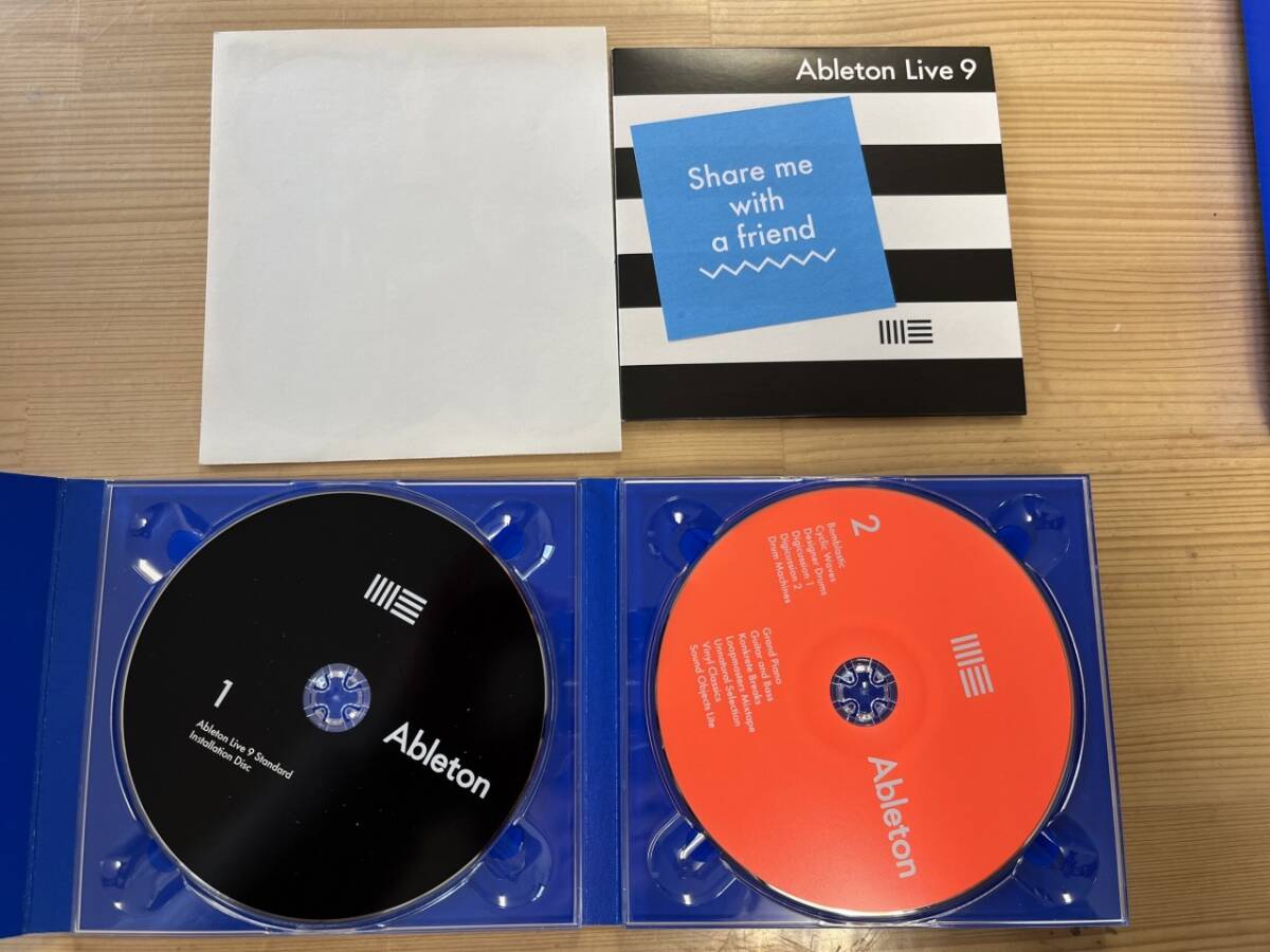 Ableton live 9 Standard エイブルトン 現状品 ジャンク_画像2