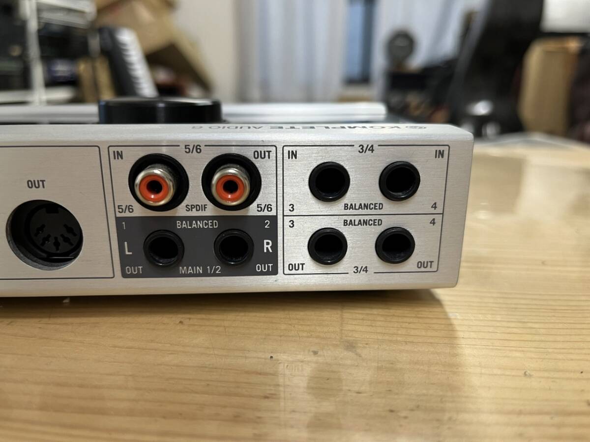 NATIVE INSTRUMENTS KOMPLETE AUDIO 6 オーディオインターフェース 現状品 ジャンク品_画像7