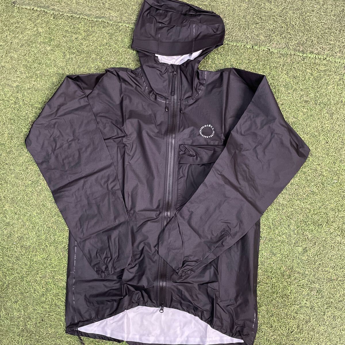 NA132-A61 yamatomichi mountain . road UL All-weather Jacket Black UNISEX S size outdoor high King unused exhibition goods wear 