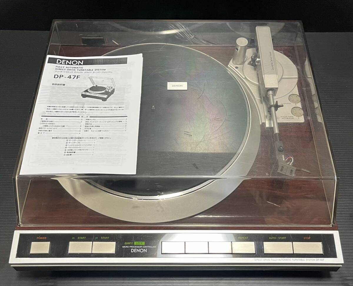 [ finest quality beautiful goods * operation goods ]DENON Denon DP-45F DL-60 record player Record Player turntable Turntable DP-47F. siblings machine 