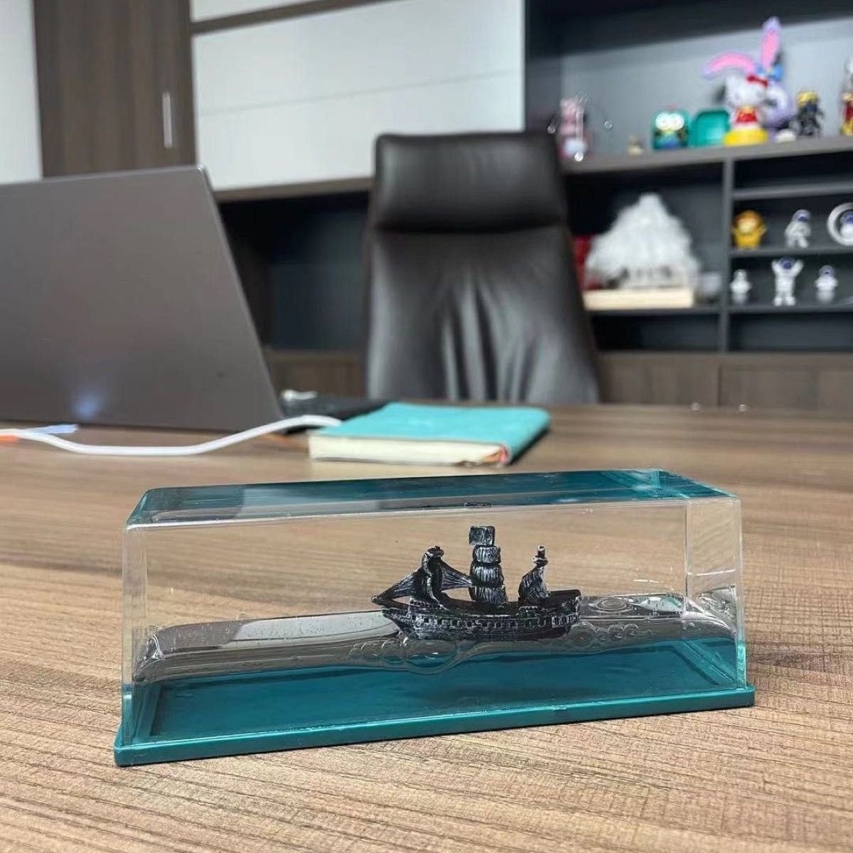 【ブラックパール号】不沈のボート船模型室内装飾リアルタッチ デスクトップの装飾品