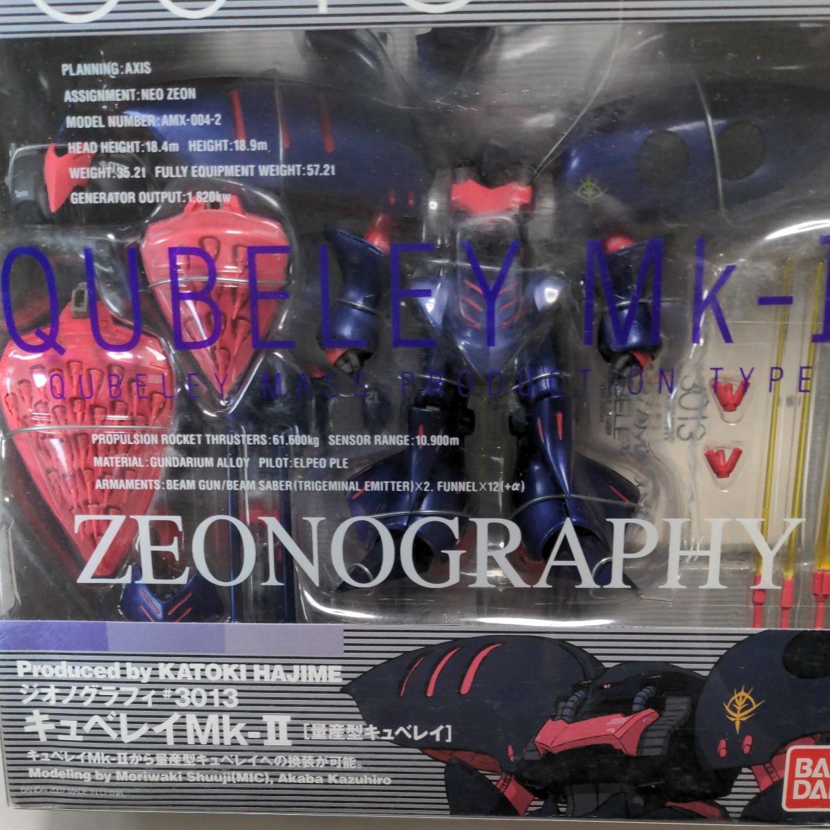 ZEONOGRAPHY キュベレイMk-II/量産型キュベレイ(未開封品 ZEONOGRAPHY キュベレイMk-II/量産型キュベレイ(未開封品