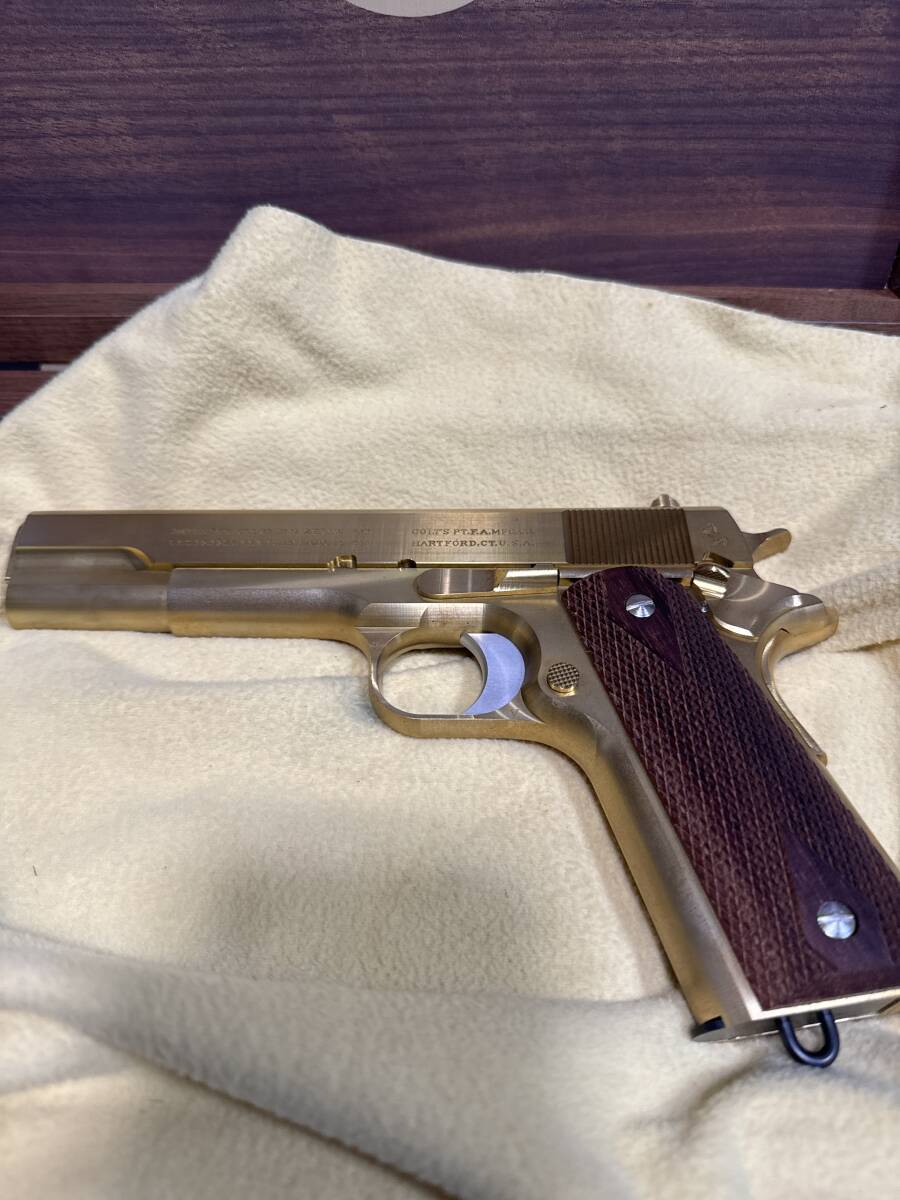 ZEKE ガバメント コマーシャルモデル MODEL 1911 CALIBER 真鍮 削り出し モデルガンの画像3