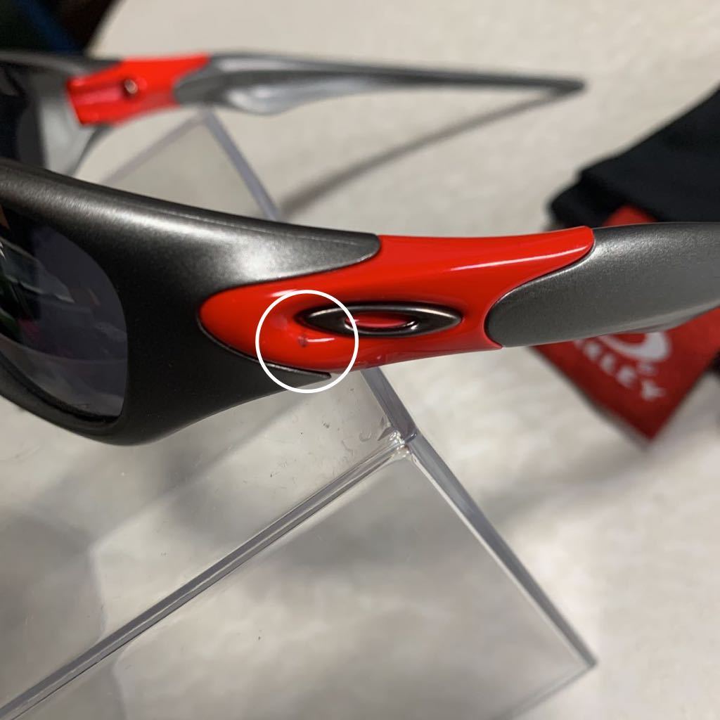 オークリー OAKLEY サングラス 初代VALVE バルブ　コラボ　Ducati 訳あり品　美品　スポーツ 運転_画像6