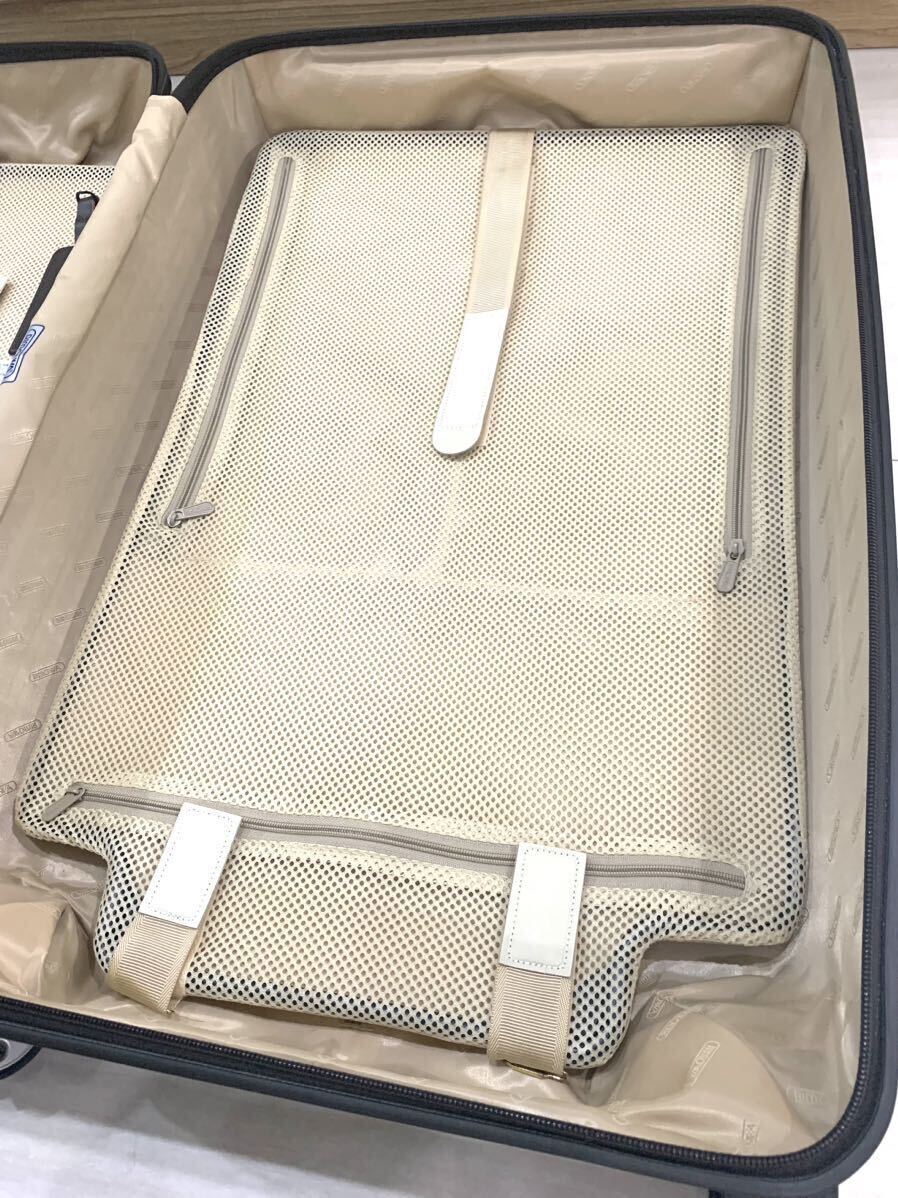 中古良品 RIMOWA/リモワ スーツケース SALSA/サルサ 4輪 TSAロック 82L キャリーケース ブラウン ユナイテッドアローズ購入品_画像9