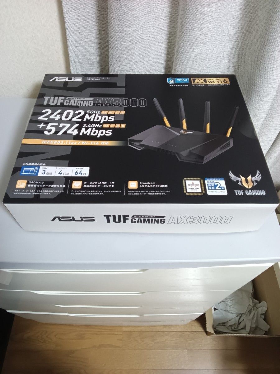 ASUS TUF Gaming AX3000 (TUF-AX3000) Wi-Fi6 無線 WiFi ASUS TUF Gaming AX3000 (TUF-AX3000) Wi-Fi6 無線 WiFi