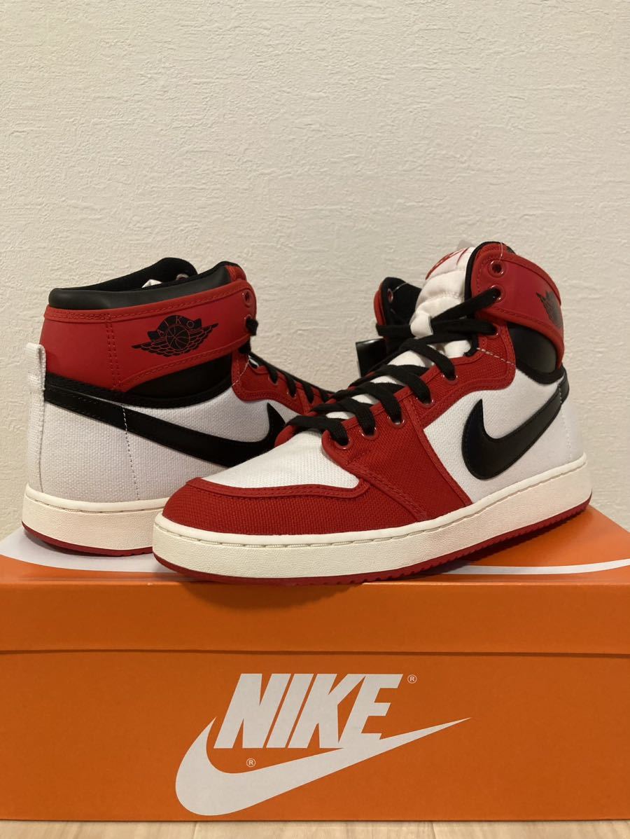 【新品・国内正規品】NIKE AIR JORDAN 1 HIGH KO Chicago US10 (28cm) ナイキ ジョーダン シカゴ AJKO_画像1