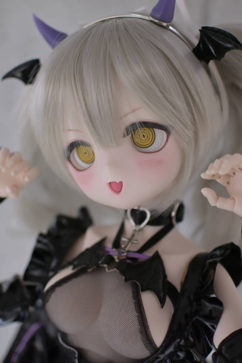 DDH-01 開口カスタムヘッド(SW肌)＋デカールレジンアイ MDD【TUSK】_画像8