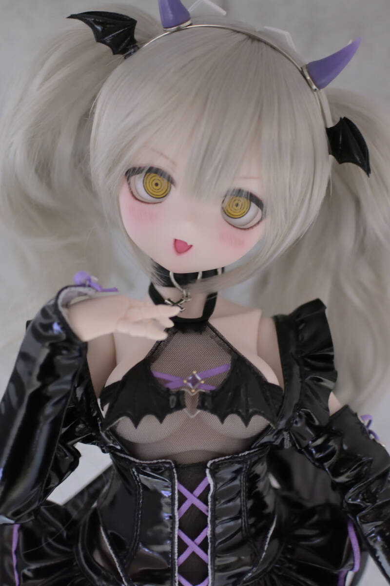 DDH-01 開口カスタムヘッド(SW肌)＋デカールレジンアイ MDD【TUSK】_画像2