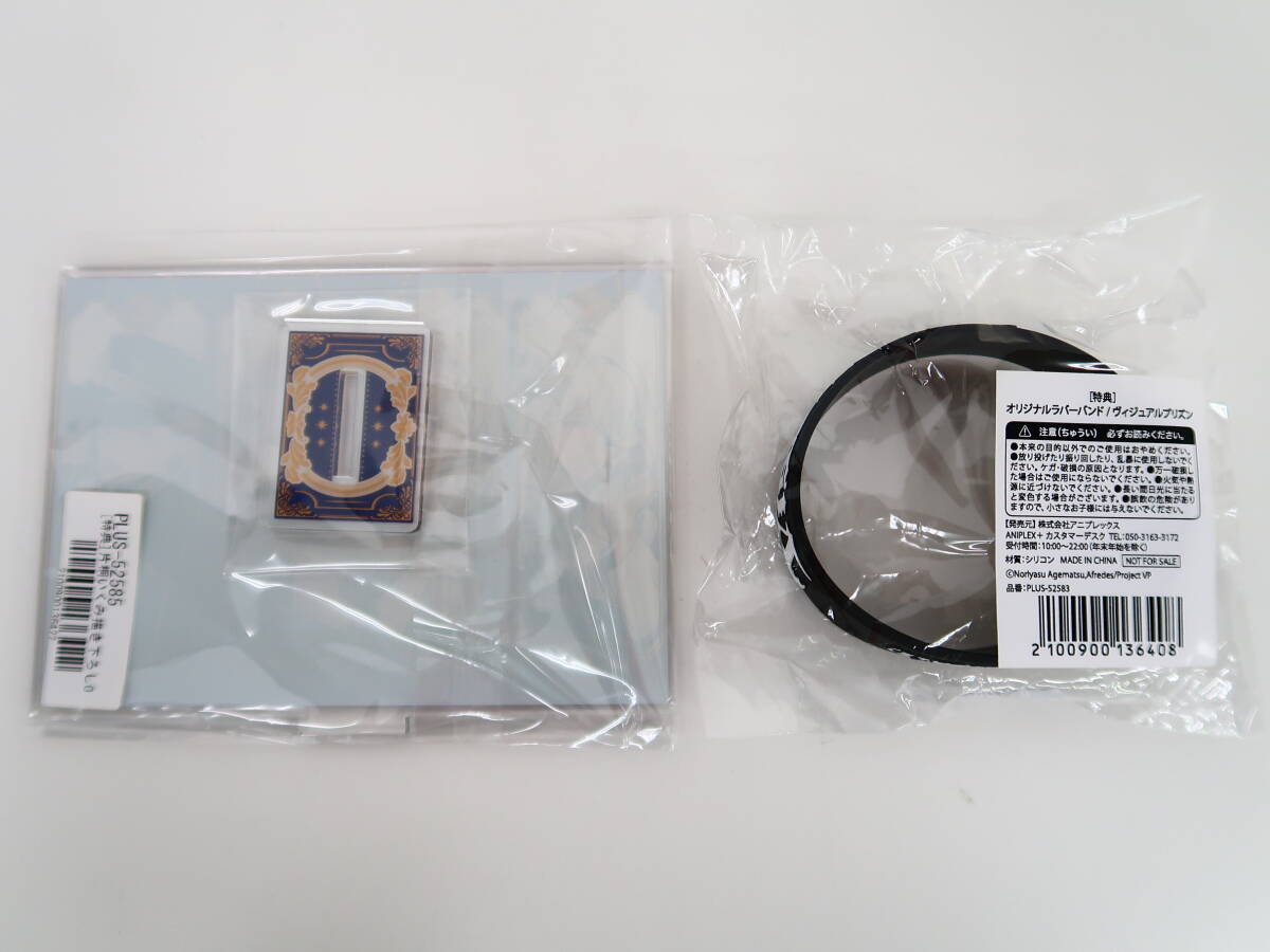 ET1433/全4巻セット ヴィジュアルプリズン 完全生産限定版 BOX付き DVD 購入特典（ラバーバンド・アクリルスタンド）付き_画像7
