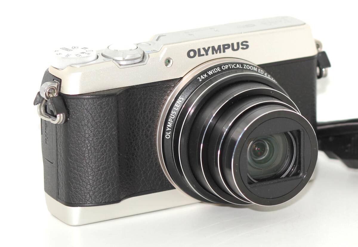★美品★ OLYMPUS オリンパス STYLUS SH-1 コンパクトデジタルカメラ バッテリー付属 #O171