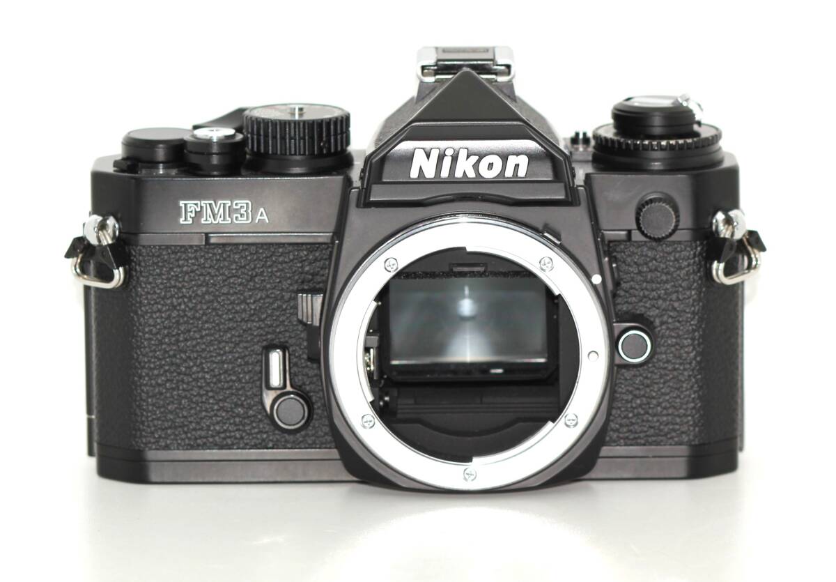 ★極上品★ NIKON ニコン FM3A ボディ ブラック 露出計・シャッター全速確認 #N361_画像2