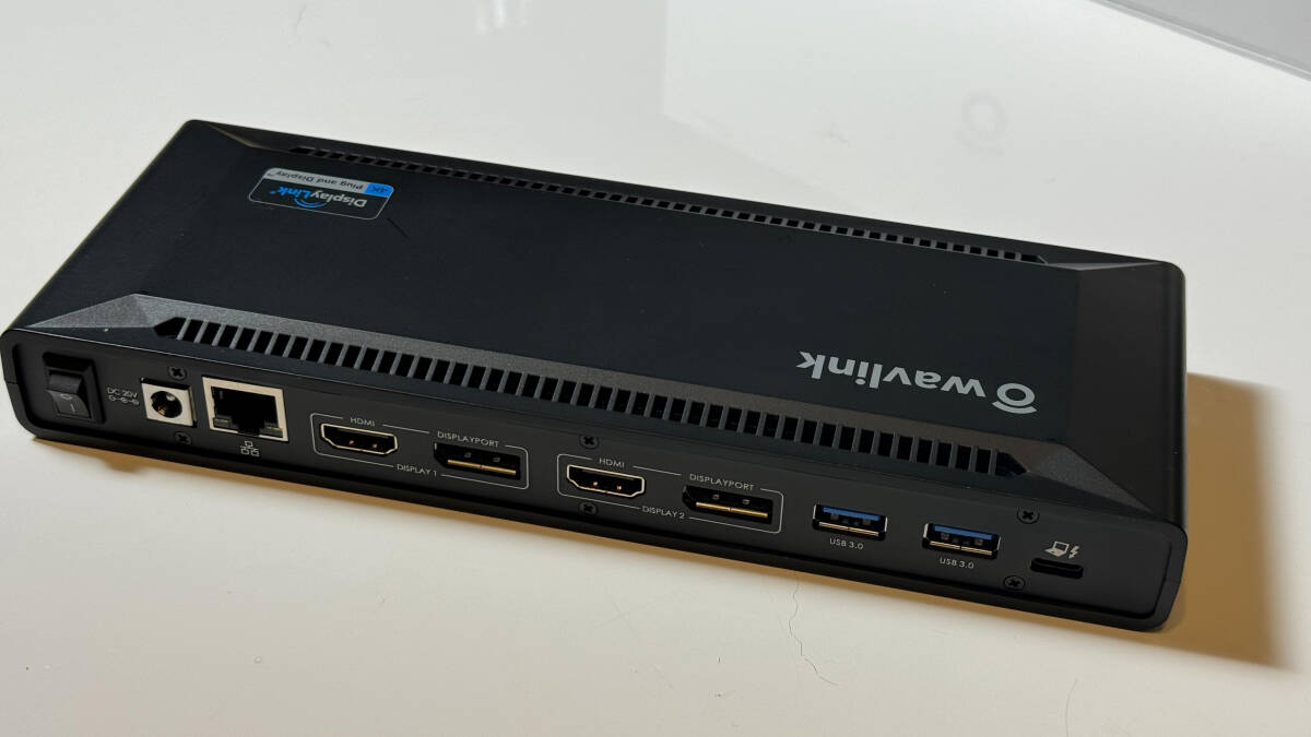 美品！　WAVLINK USB C 4K ユニバーサル ドッキング ステーション ドッキングステーション WL-UG69PD2_画像1