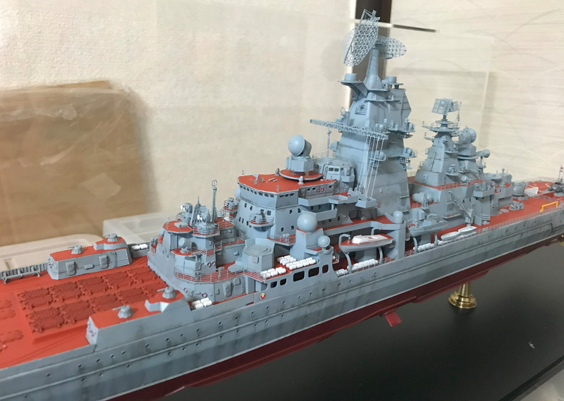 1/350　ロシア/ソ連海軍 キーロフ級巡洋艦カリーニン　塗装済み完成品_画像3