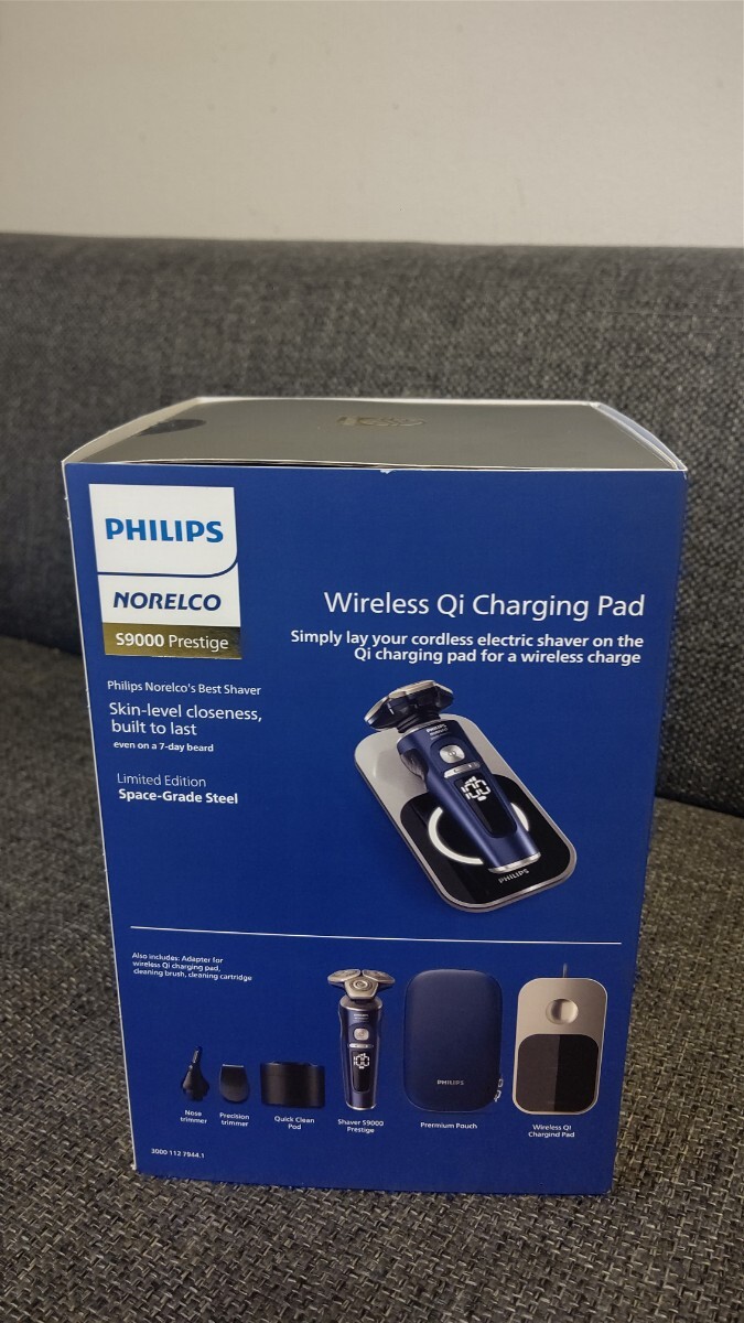  新品未使用品 フィリップス プレステージ Norelco S9000 Prestige Rechargeable Wet & Dry Shaver Space Grade Edition PHILIPS