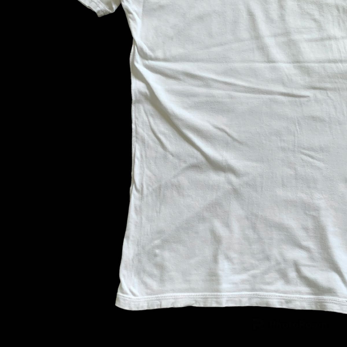 HYDROGEN ハイドロゲン　ロゴプリント半袖TシャツS ホワイト　国内正規品