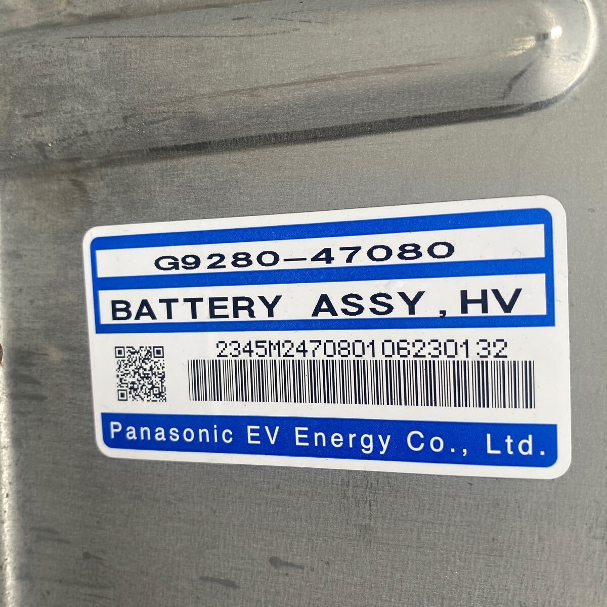 * Toyota Prius /ZVW30* hybrid battery /G9280-47080/ distance 108000 kilo /A607