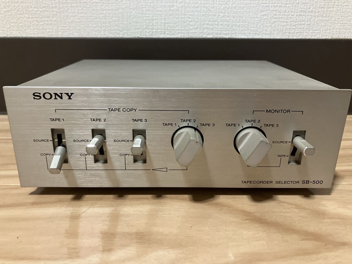 SONY SB-500 ソニー テープデッキセレクター_画像1