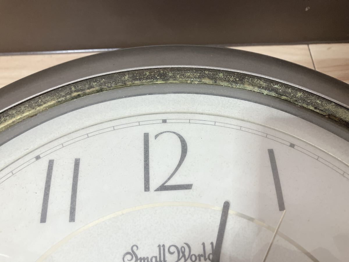RHYTHM からくり時計 Small World リズム時計工業 スモールワールド 掛け時計 メロディ時計 ジャンク品の画像7