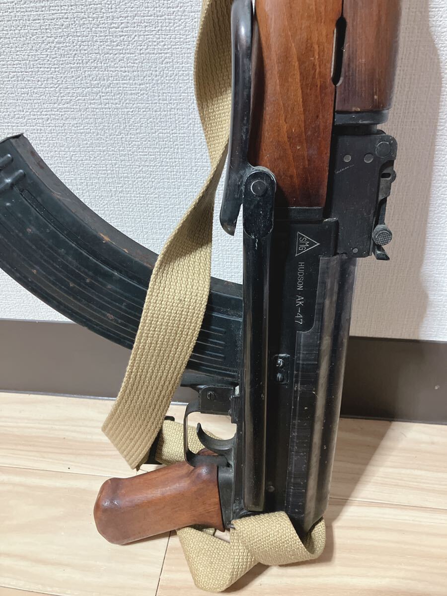 HUDSONハドソン モデルガン AK-47 SMG刻印 現状渡し トイガン モデルガン の画像5