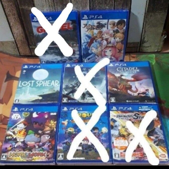 【新品未開封】PlayStation4ソフト　4本セット