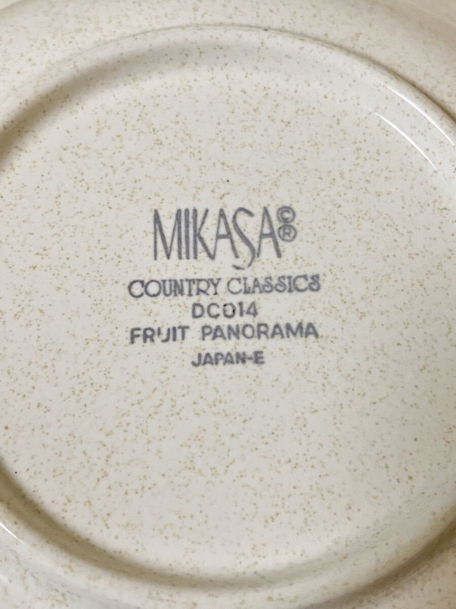 c53 MIKASA ミカサ プレート 中皿 計4枚セット _画像3