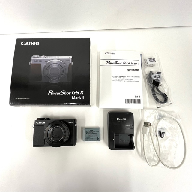 【大黒屋】Canon キャノン Power Shot G9X MarkⅡ コンパクトデジタルカメラ【中古品】_画像1