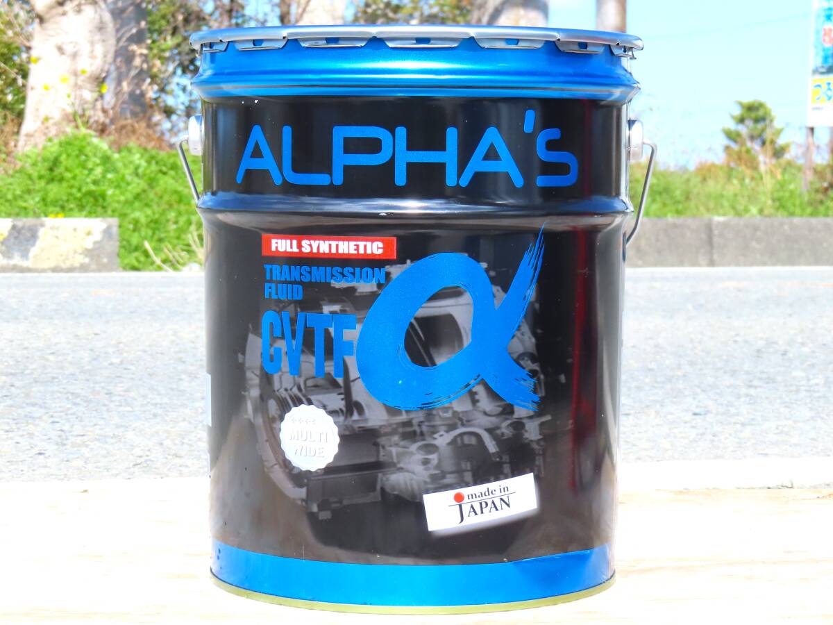 アルファス ALPHA'S CVTF α CVTオイル CVT FLUID / 青缶 20L ペール缶 缶凹み有り! / 792546 / マルチワイド車種対応 / NO5_画像1