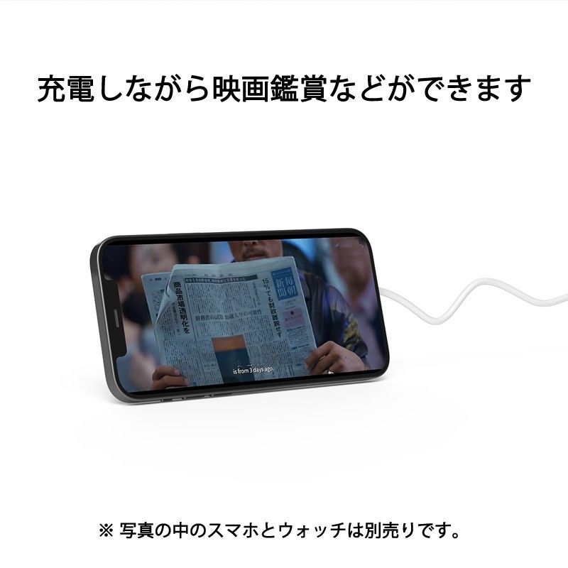 ワイヤレス充電器 2in1 MagSafe対応  usb端子 マグネット  iphone12 12Pro Max 12mini 