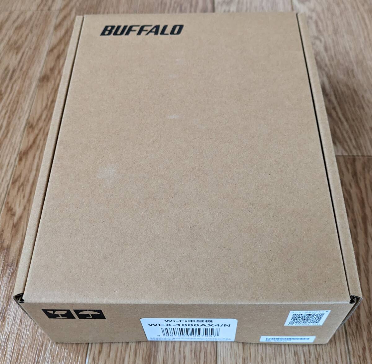 【新品未使用】BUFFALO 無線LAN中継機 WEX-1800AX4/N 11ax/ac/n/g/b 1201+573Mbps【簡易包装パッケージ】（その２）_画像1