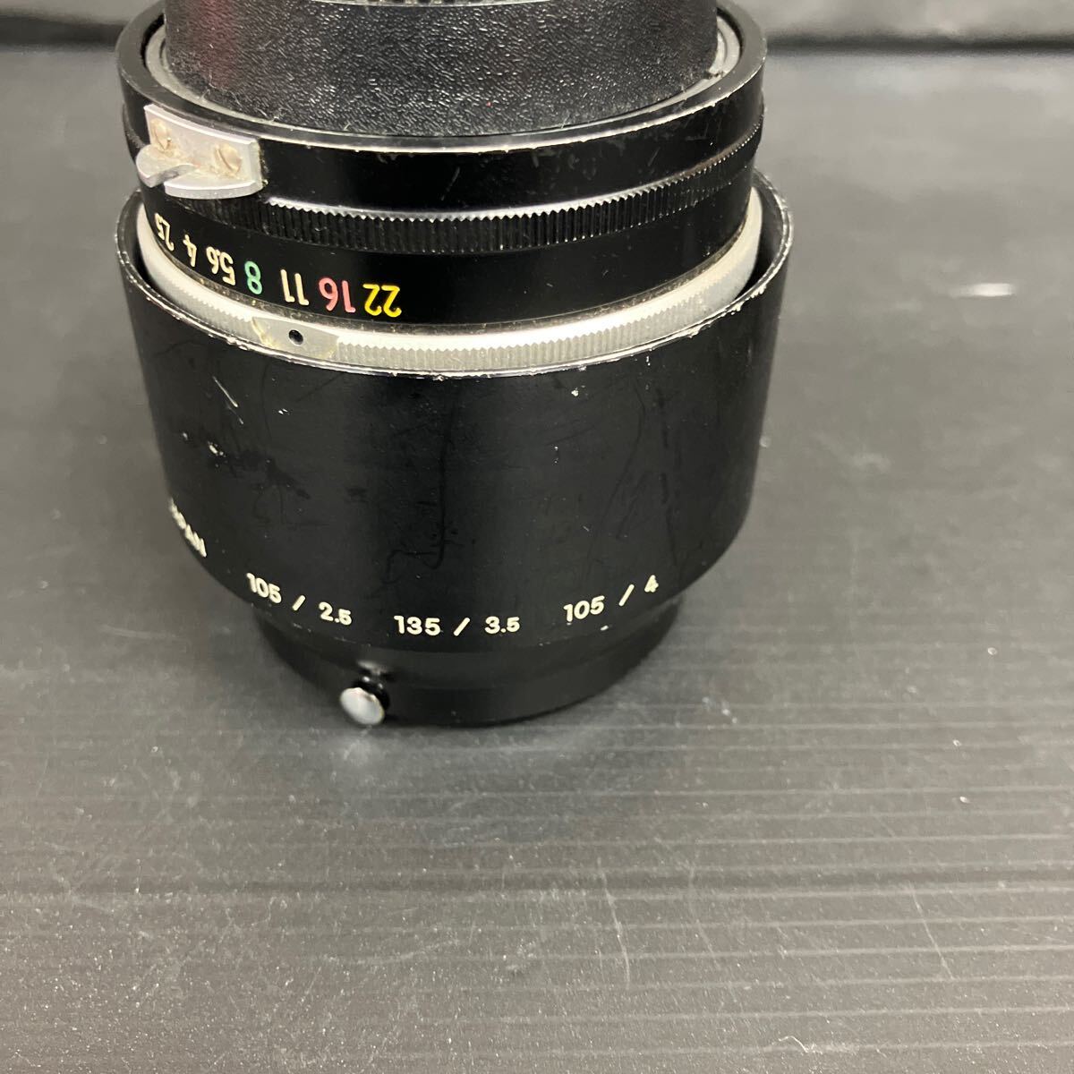 Z1256 希少 Nikon ニコン NIKKOR-P AUTO 1:2.5 105mm カメラレンズ 動作未確認 ジャンク_画像5