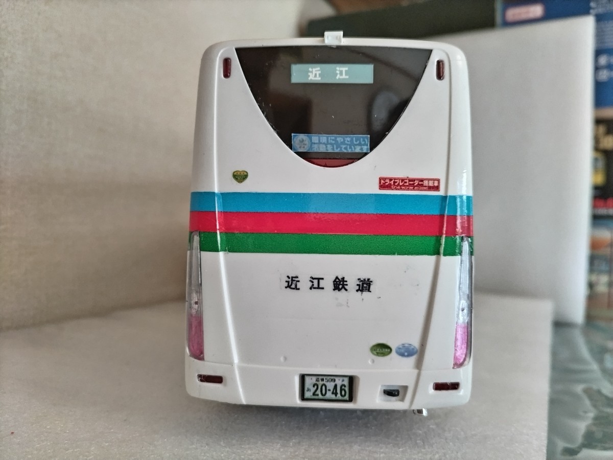 フジミ模型 1/32 近江鉄道バス3794(三菱ふそうエアロクィーンSHD)素人組立品_画像3