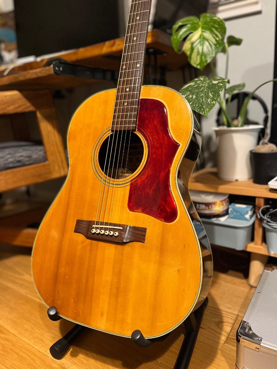 木曽鈴木 KISO SUZUKI ジャパンヴィンテージ FR-180 B-25 (LG) タイプ Gibsonタイプ 厚手ピックガード交換の画像1