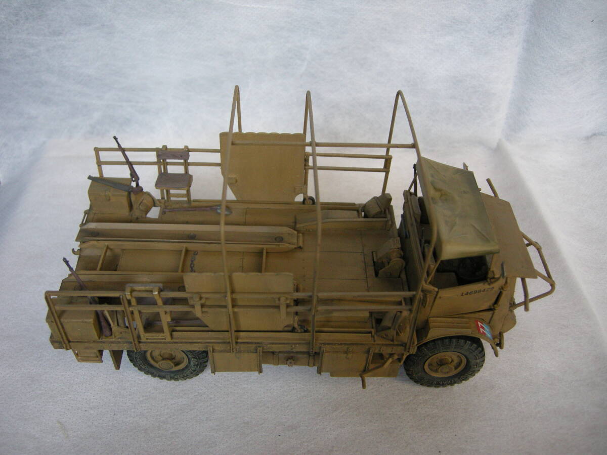 【プラモデル 完成品 1/35 WWⅡ イギリス軍 ベッドフォード ＱＬ 中型トラック イタレリ製】の画像6