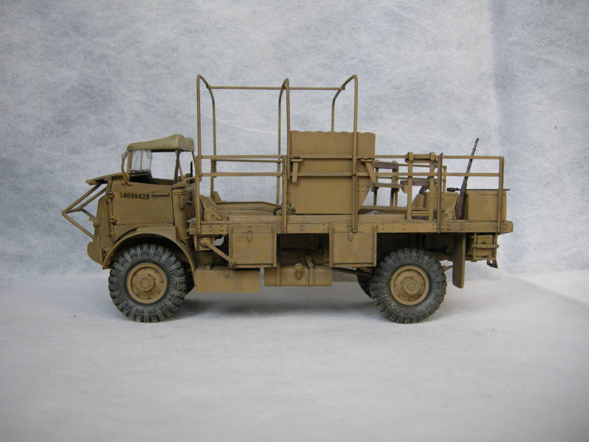 【プラモデル 完成品 1/35　WWⅡ　イギリス軍　ベッドフォード ＱＬ 中型トラック　イタレリ製】_画像1