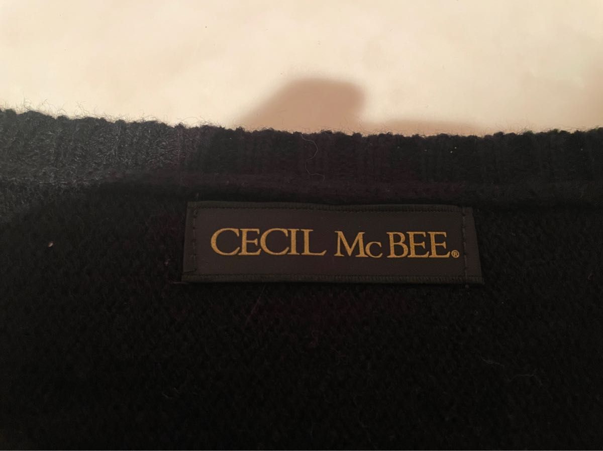 CECIL McBEE セシルマクビー　ニット　Mサイズ　アメリカン柄　星条旗 セーター ニット