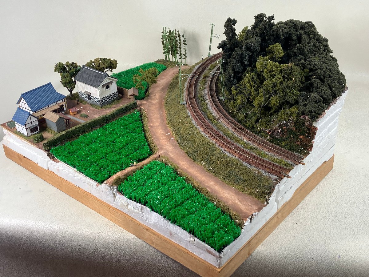 Yahoo!オークション - Nゲージ 鉄道模型 ジオラマ 昭和 田舎の Yahoo!オークション - Nゲージ 鉄道模型 ジオラマ 昭和 田舎の