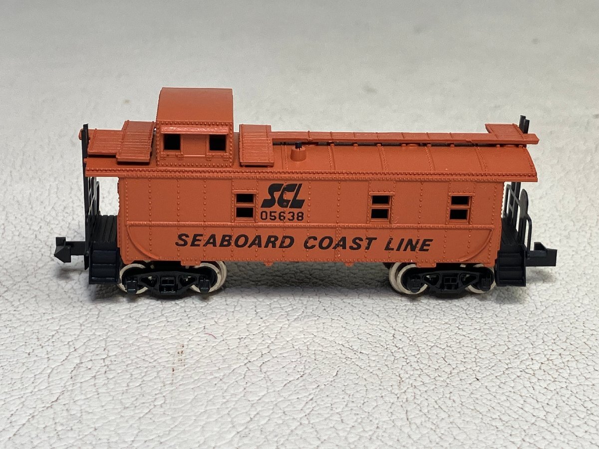 ATLAS アトラス？ SEABOARD COAST LINE CABOOSE 車掌車 貨車 Nゲージ marn-nbの画像4