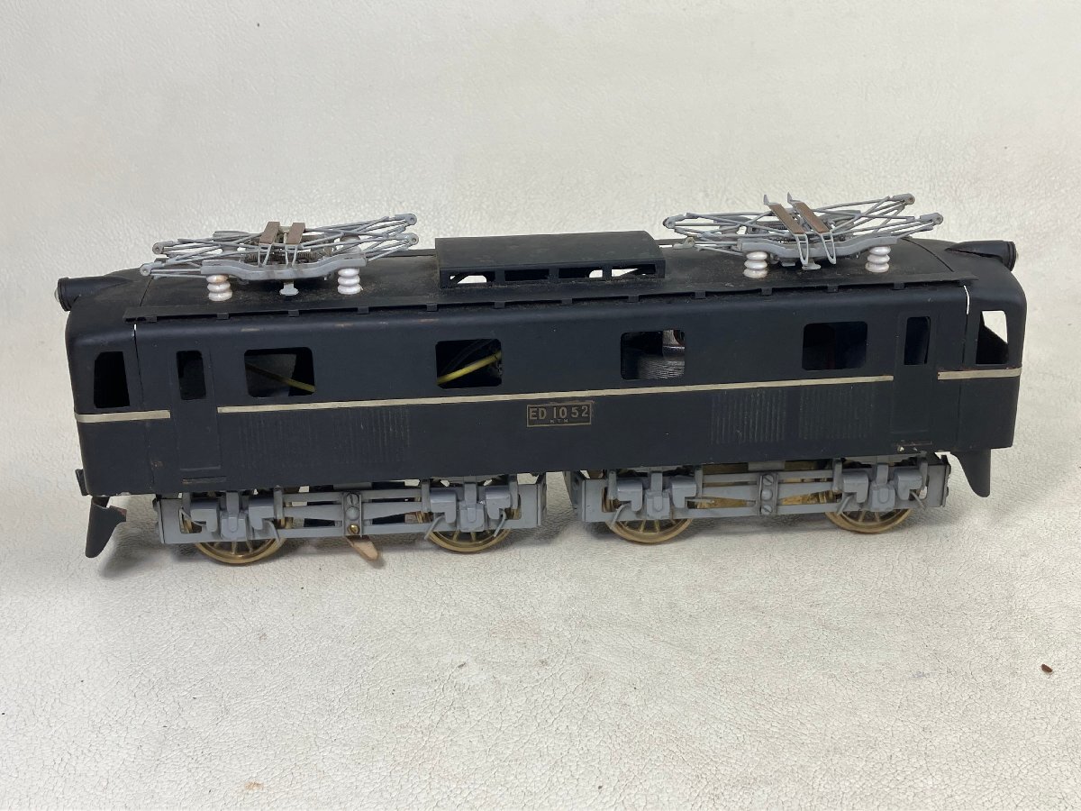 Oゲージ ED10 電気機関車 金属製 鉄道模型 当時物 ジャンク marn-ho_画像4