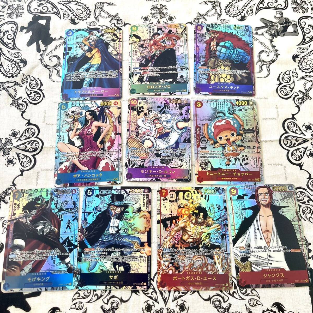 高品質ONE PIECE ワンピース カード 観賞用 スーパーパラレル ルフィ ゾロ ニカ ハンコック チョッパー ロー ACG オリパラ コミパラの画像1