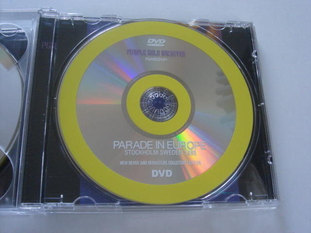 PRINCE & THE REVOLUTION ★ PARADE IN EUROPE -Stockholm 1986- ★ 1986 SB音源 ★【2CD+DVD】_画像4