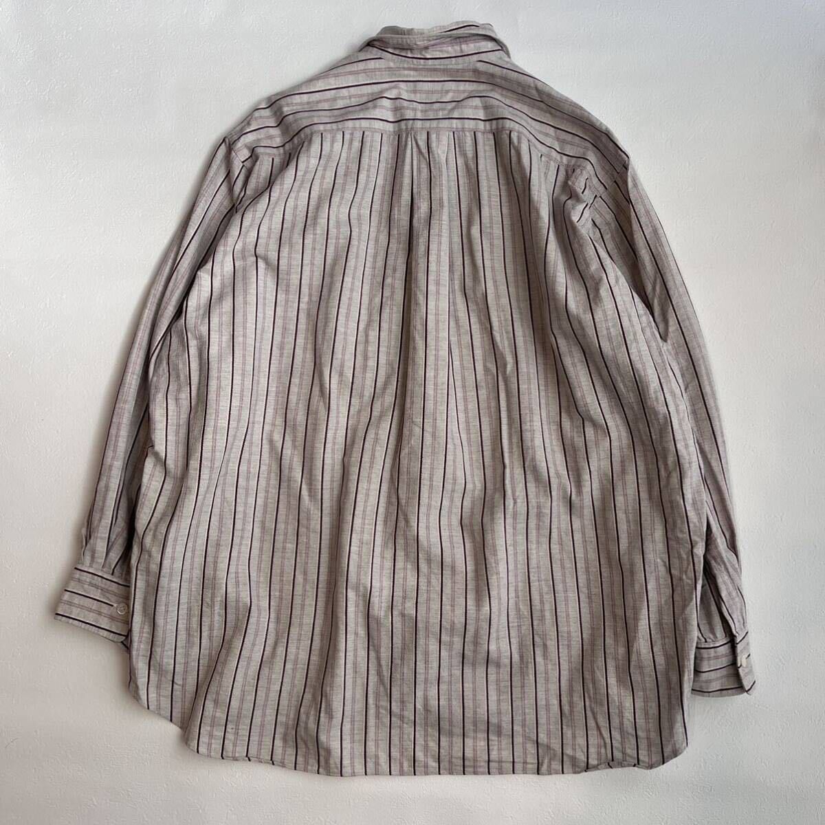 90s COMME des GARCONS HOMME コムデギャルソン　オム　長袖 シャツ ボタンダウン 長袖シャツ　トップス　メンズ　ボタンシャツ M L_画像7