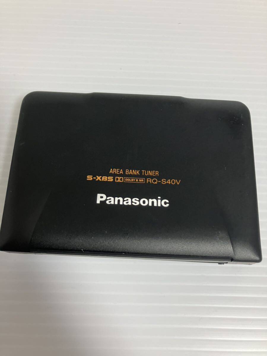 Panasonic パナソニック ステレオ カセットプレーヤー RQ-S40V _画像3