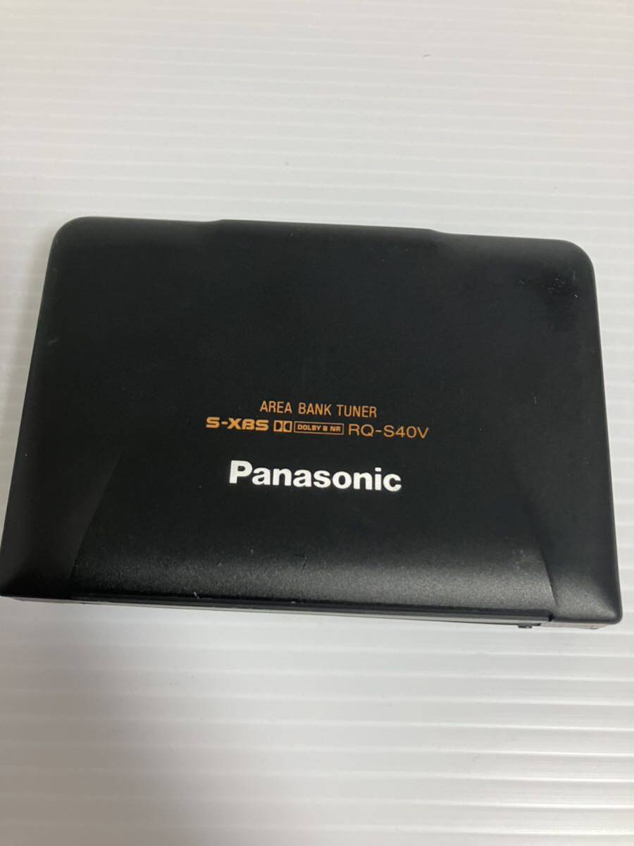 Panasonic パナソニック ステレオ カセットプレーヤー RQ-S40V 