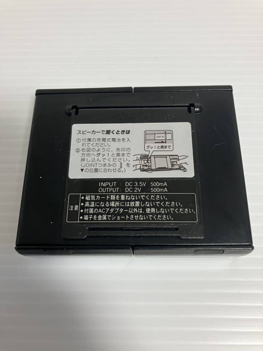 Panasonic MDプレーヤー SJ-MJ50 専用 外付けスピーカー_画像2