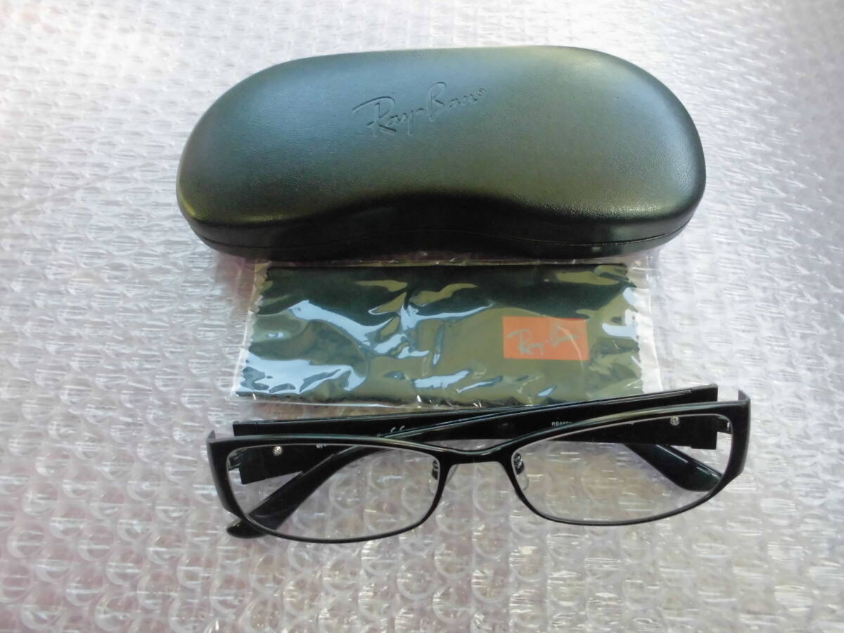 88 Ray-Ban レイバン チタンメガネフレーム RB(RX)8691-1012 ブラック 廃盤商品 坂口憲二 新品_画像7